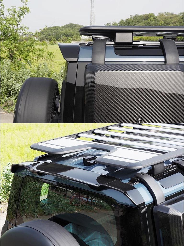 Land Rover New Defender Rear Wing Spoiler ABS Material Upgrade - Easy Installation