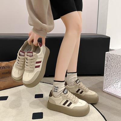 Обувь Dexun женская обувь 2025 весна и осень новая универсальная нишевая ретро спортивная и повседневная 2025 популярные кроссовки Forrest Gump