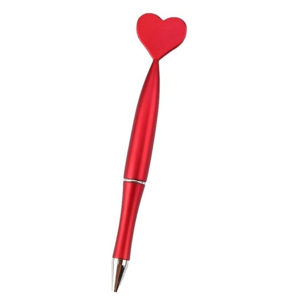 Love Heart Valentine's Day Ballpoint Pen Quick-Drying Signature Pen Neutral Gel Pens Office