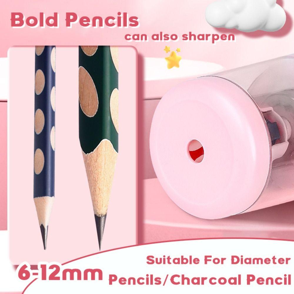 Three Gear Adjustable Electric Pencil Sharpener Pencil Sharpening Tool  Student Gift