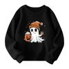 Halloween Day Girls Round Neck Pullovers For Kids Printed Baby Tops