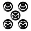 14MM Remote Car Key Stickers Emblem Logo Accessories Car Goods For Mazda 3 6 CX-3 CX-5 CX-8 MX-30 MX-5 BT-50 ATENZA ATENZA R360 FF29