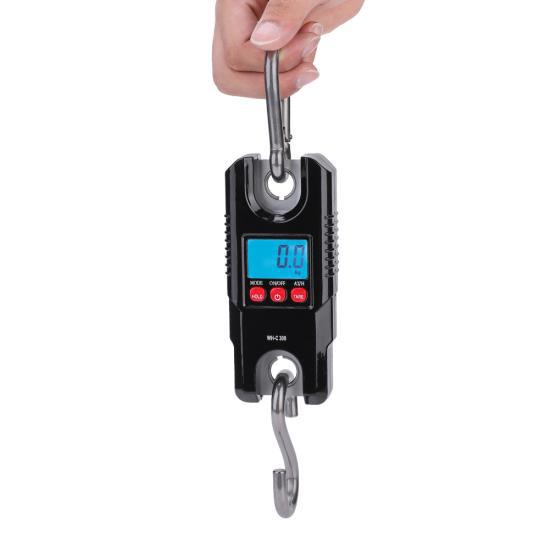 Weiheng WH-C 300 кг портативные пластиковые электрические цифровые подвесные весы с крючком для рыбалки