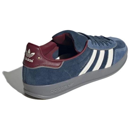 adidas Кроссовки Gazelle Indoor Crew Navy Burgundy ID1008, мужские размеры