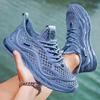 Fashion Men's Shoes 2025 Summer New Hollow Breathable Casual Versatile Mesh Shoes Soft Sole Wear-resistant Running Sports Trendy Shoes