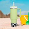 Silicone Cup Cover for Hydro Flask for Simple Modern Tumbler Checkered Pattern Protective