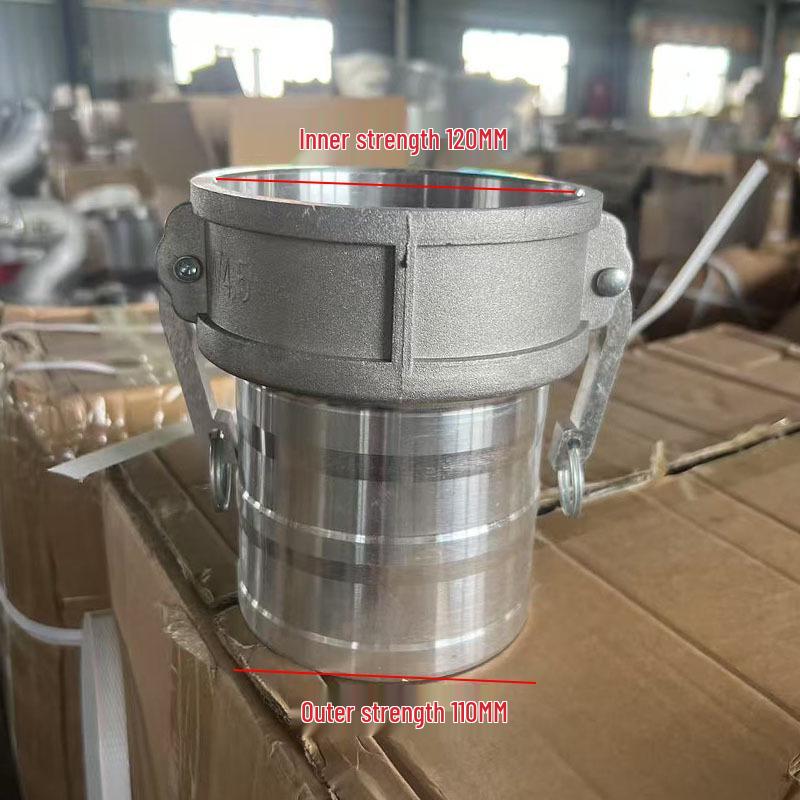 Aluminum Alloy Type C Male & Female Quick Coupler Hose Fittings with Reducing Lever