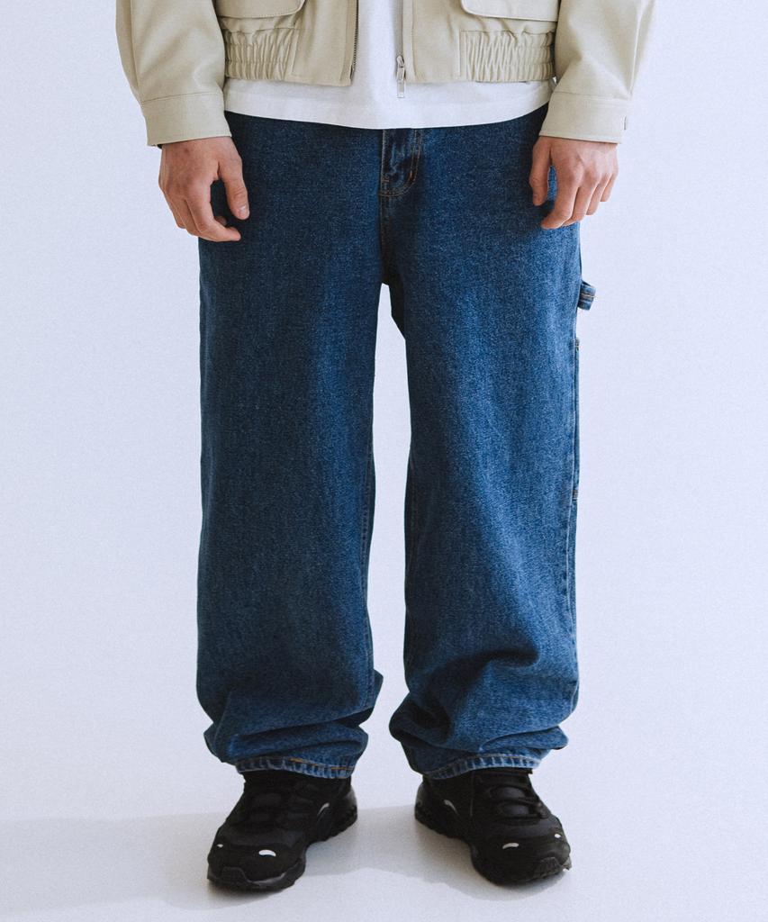 QT8 GARMENTS Rg Джинсовые брюки-карго (Темно-синий)