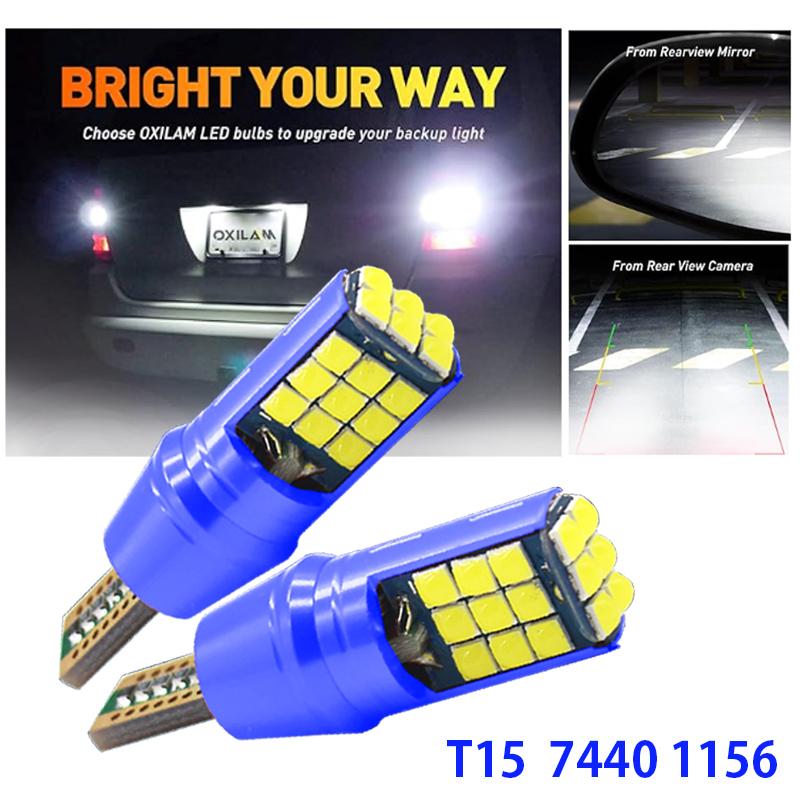 Автомобильный светодиодный фонарь заднего хода 24smd T15/W16W T20/7740/W21W 1156/P21W Автомобильный фонарь заднего хода, резервная лампа лампы