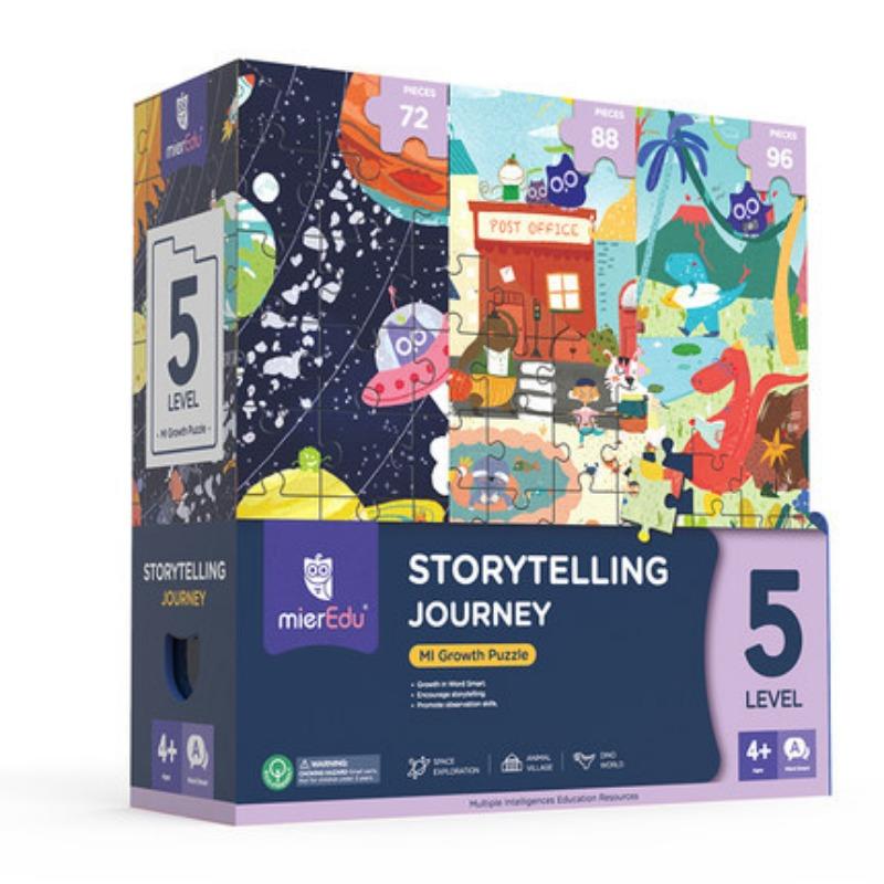 Level 1 2 3 4 5 6 7 Learning Puzzle, Four SeasonsIPromotes Observation Logical ThinkingIClassic Children's Puzzle Toy Set with 2 Puzzle Boxes