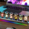 BRIMFORD Цифровая трубка IPS в стиле Nixie Tube Настольная RGB Полноцветная Имитация Светодиодной 16 миллионов Погода Время Свет Загрузка Фото База Ретро Современная
