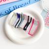 Book-shaped Hair Claw Pencil Design Hair Clip Patchwork Color Back Head Hair Clip Back To School Hair Accessory Headgear