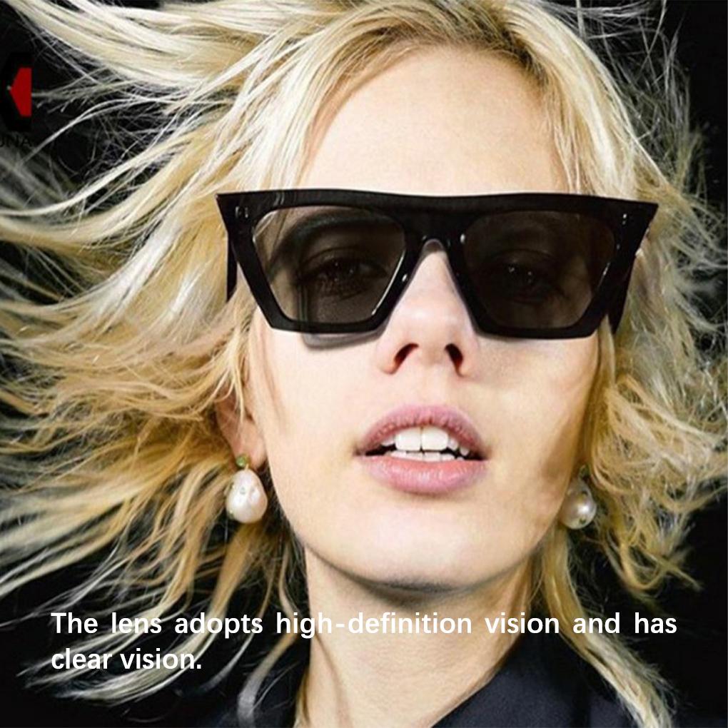 Square Sunglasses High-definition Sun Glasses Vintage Eyewear Exquisite Anti-fall Scratch-proof Eyeglass Blocking Glare