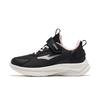 Hongxing Erke Детские кроссовки для бега Mingao 2.0 из синтетической кожи, модные, износостойкие, низкие, Детские кроссовки для бега, Черно-розовые 65124403050-014