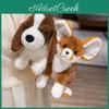 Adorable Plush Basset Hound And Fennec Fox Stuffed Animal Soft Toy Collection