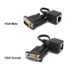 Plug and Play Male/Female To Female Ethernet Port Network Cable Adapter VGA To RJ45 VGA Extender