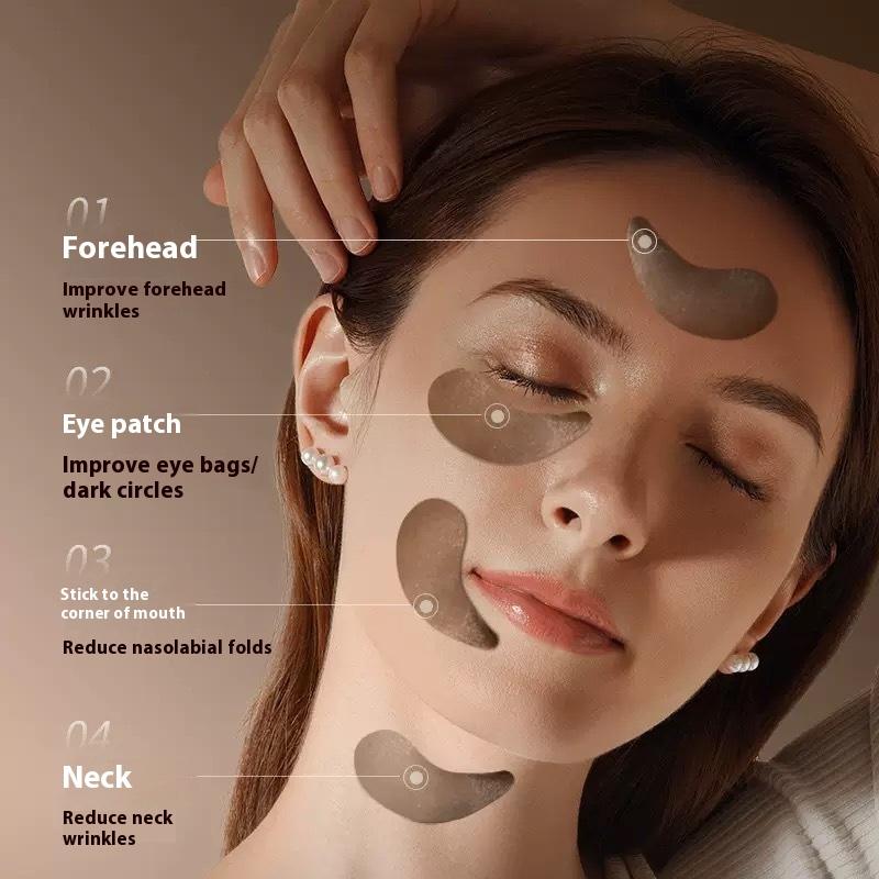 Пептид змеиного яда Маска для глаз против морщин Увлажняющая Увлажняющая Десалинация Укрепляющая Облегчение вокруг глаз