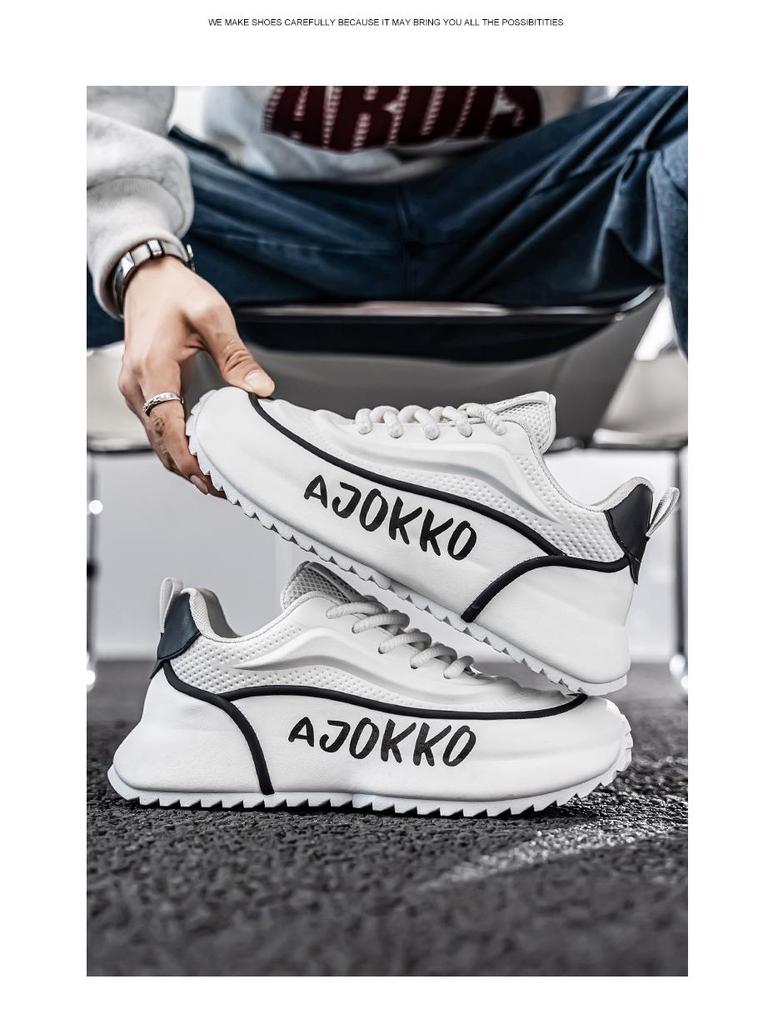 Европейские мужские кроссовки для зимнего повседневного бега 2024 года