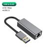 USB Type C Wired Ethernet Gigabit Adapter 1000Mbps USB3.0 RJ45 Network Card For MacBook PC Window Android USB Lan Internet Cable 3