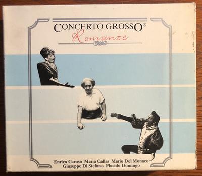 CD ЭНРИКО КАРУЗО, МАРИЯ КАЛЛАС, МАРИО - Concerto Grosso Romanze FM1004CD FMA 1993 Италия Классика Б/у