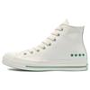 Chuck 70 High Green Stars Unisex Sneakers White Vintage-White Amarillo 170999C