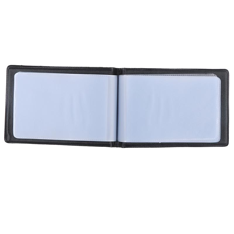 Кожаный органайзер на 40 имен карт, держатель для кредитных карт, держатель для книг