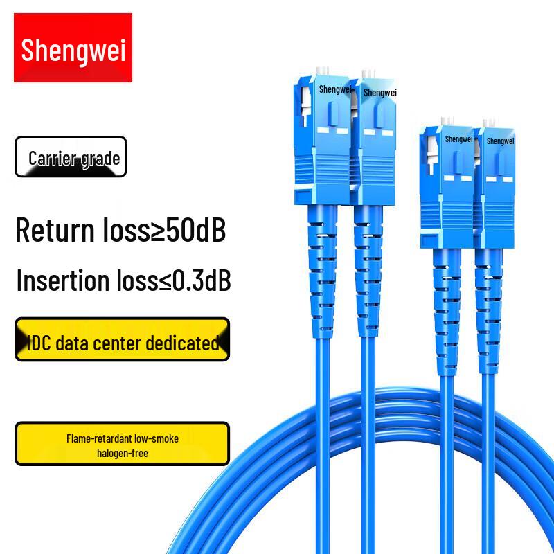 Shengwei Carrier-Grade Armored Fiber Optic Patch Cable
