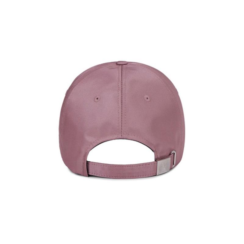 VARZAR VA Cubic Stud Re-Nylon Ball Cap Pink