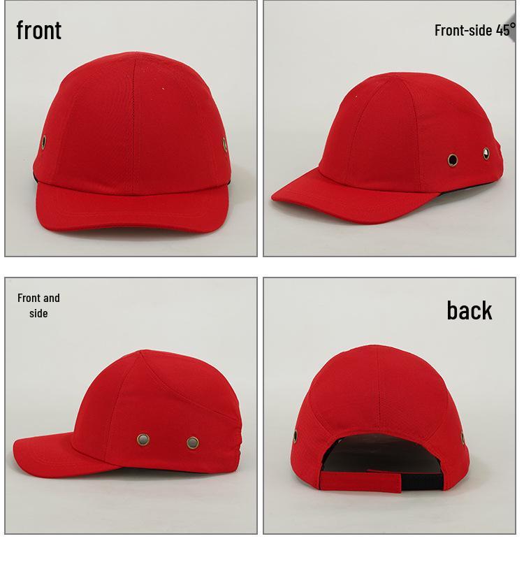 Gu Bangda Lightweight Anti-Collision Duck Tongue Cap - Protective Baseball-Style Work Hat