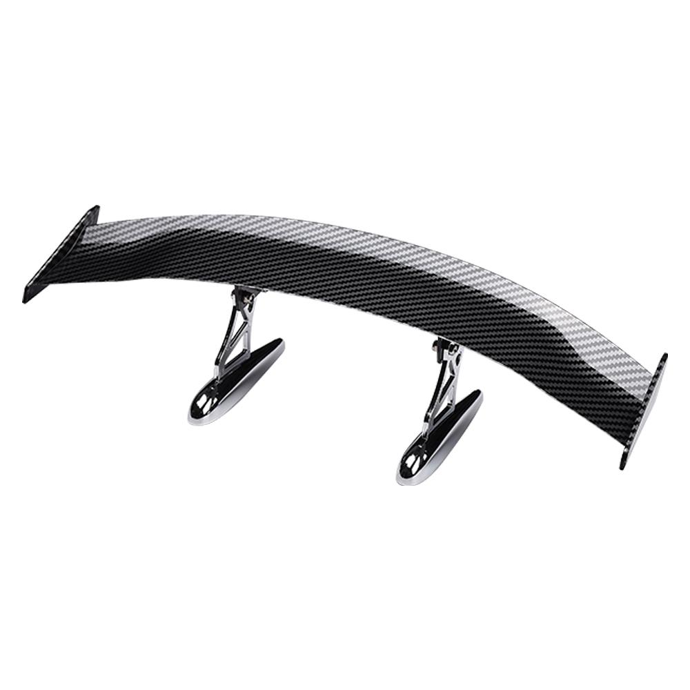 30CM/11.8inch Car Rear Trunk Top Spoiler Wing Mini ABS Aircraft Wing Decor Trims Auto Accessories Universal Exterior Decoration