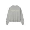 Fear of God Essentials Classic Fleece Crewneck Concrete Heather Men Tops Grey 192SP252045F