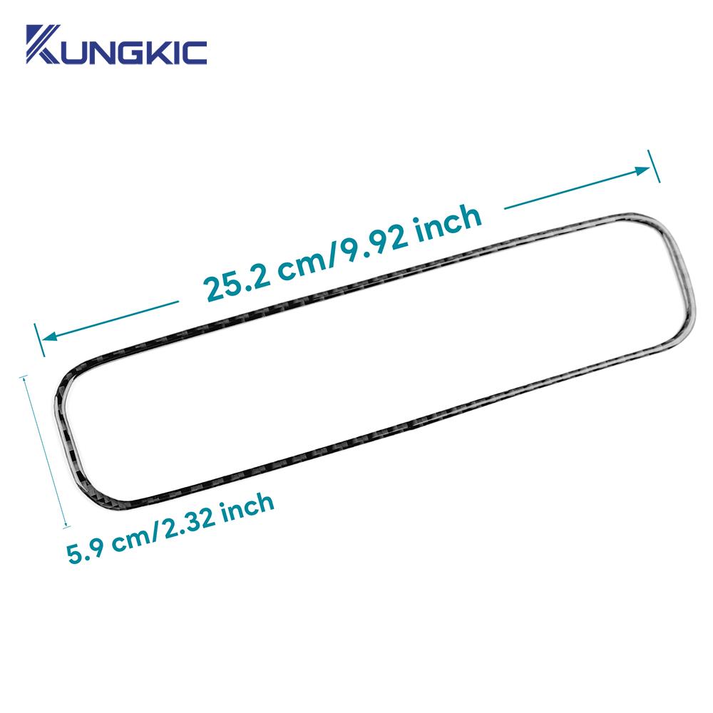 Real Soft Carbon Fiber Sticker For Fiat Panda 2013-2019 2020 2025 2025 2025 2025 2025 LHD RHD Car lnstrument Central Control