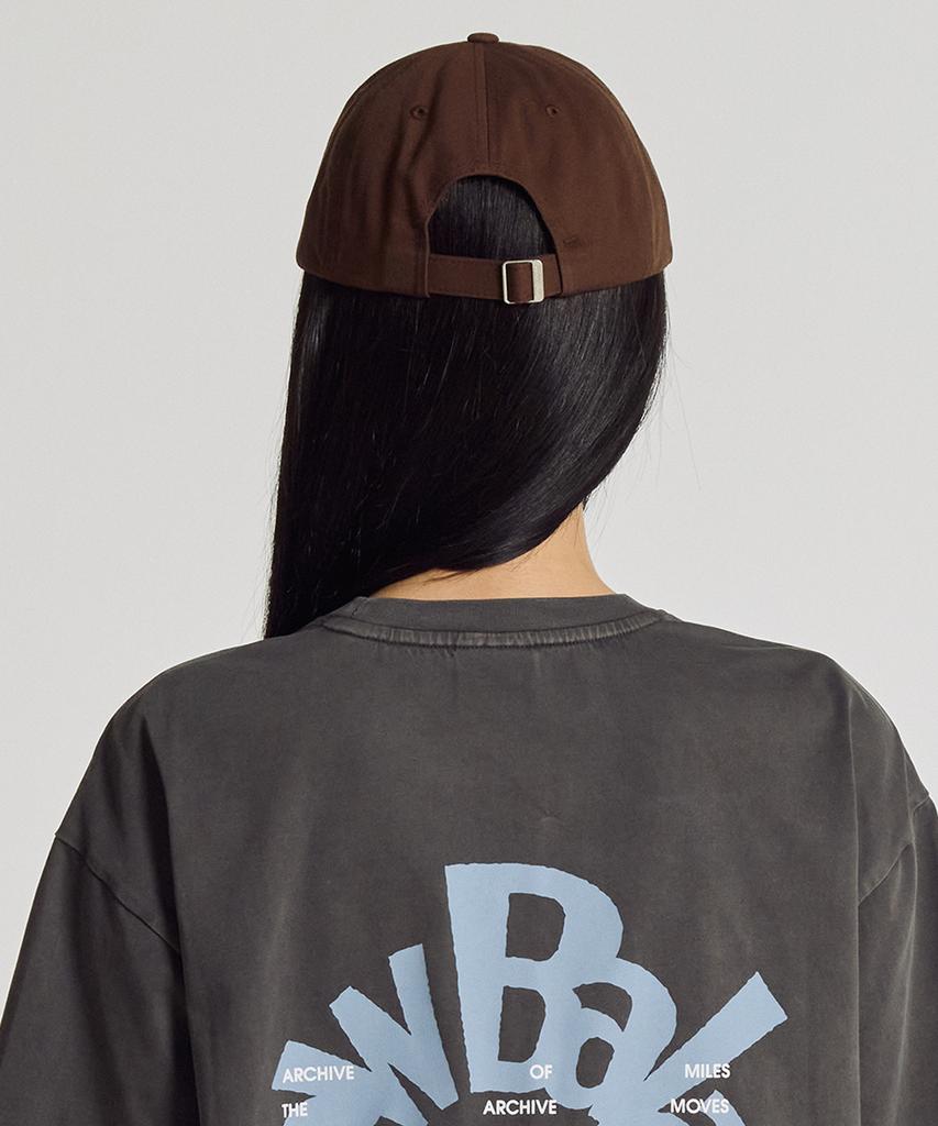 Nyuballanseu Nbgdgsw101 / Кепка-бини Nobone Stitch (коричневый)