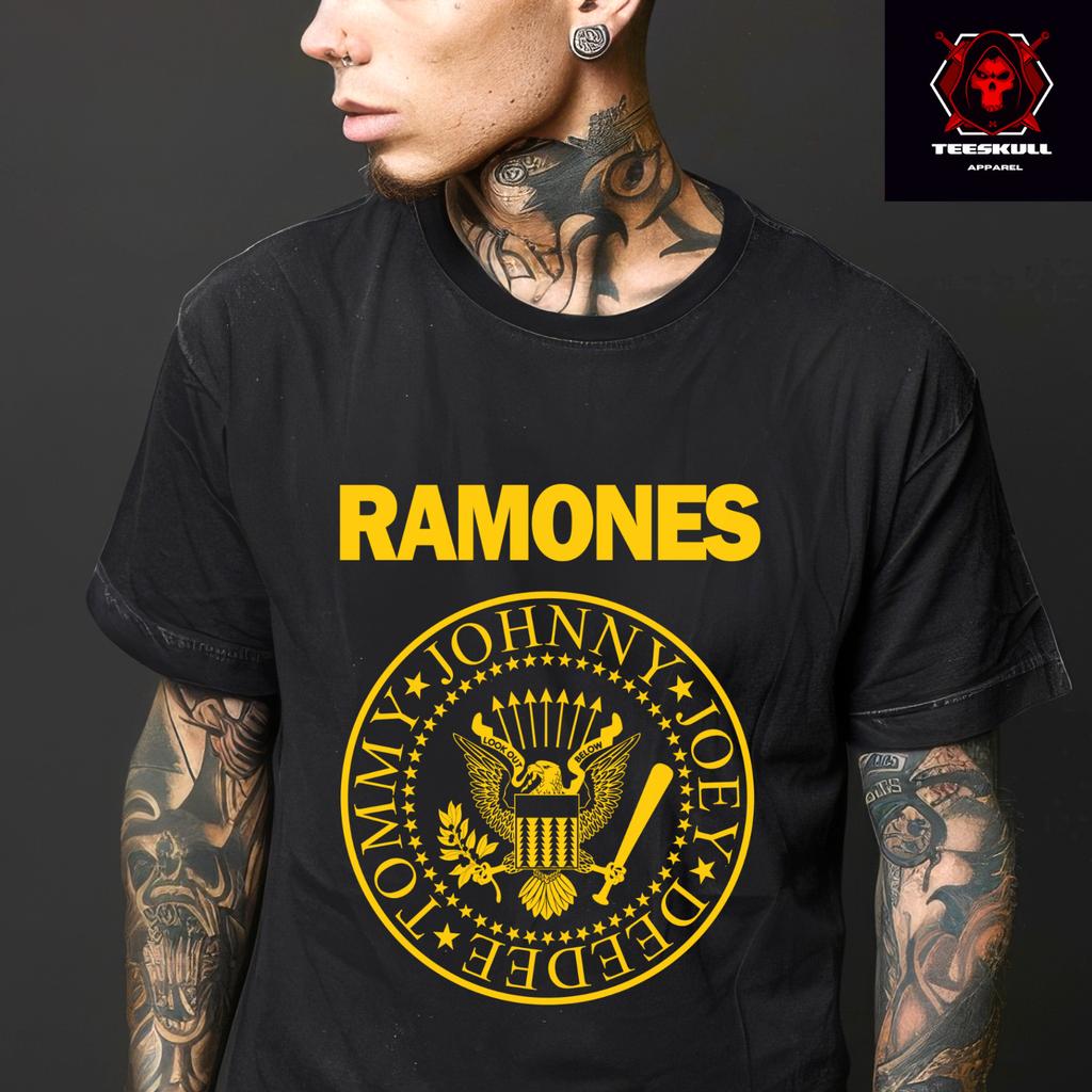 26 The Ramones Тяжелый Метал Рок Группа Ретро Футболка Плотный Хлопок Унисекс Футболка S-3XL Унисекс Футболка