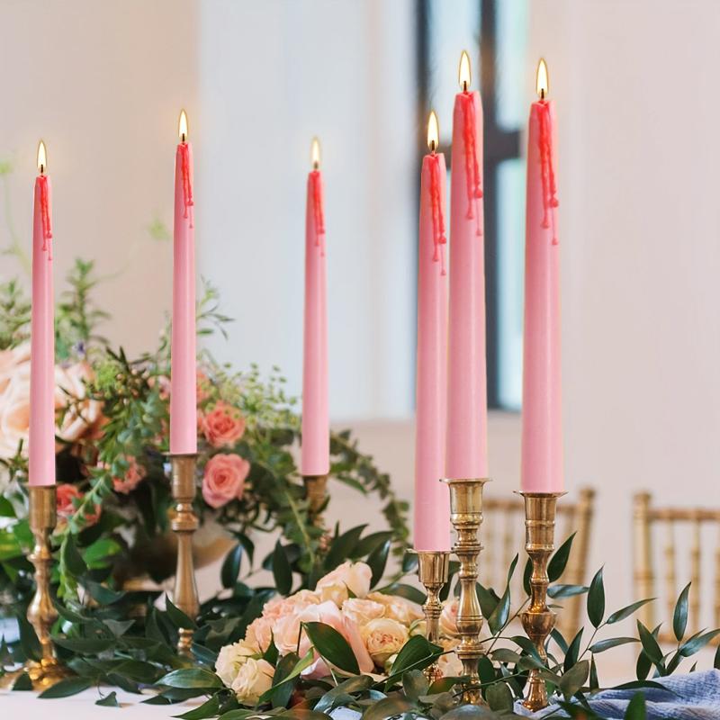 Набор из 4 жутких черных конических подсвечников с кровавыми подтеками для вечеринки, домашнее украшение, набор свечей на Хэллоуин, 2 цвета