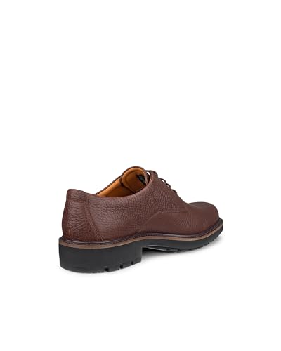 ECCO Metropol Oslo Derby Uniform Dress Shoes, Men's, POTTING SOIL, Sizes 26.5cm-27.0cm, 3E