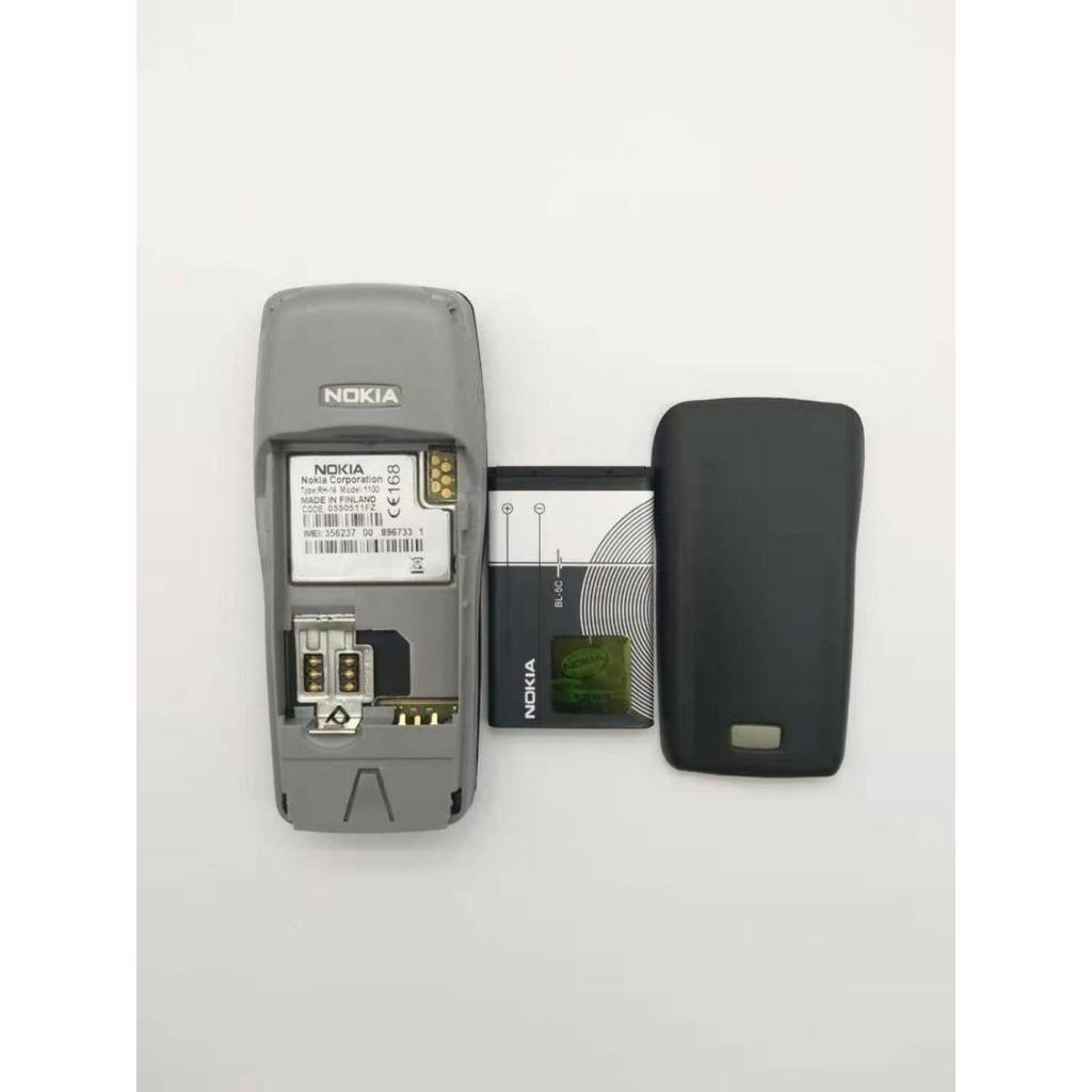 Nokia 1100 Оригинальные разблокированные мобильные телефоны GSM900/1800 МГц с поддержкой нескольких языков