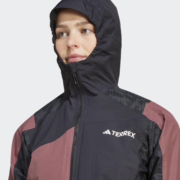 adidas Женская куртка Terex Ix1576 Xperier Hybrid Rainready для активного отдыха
