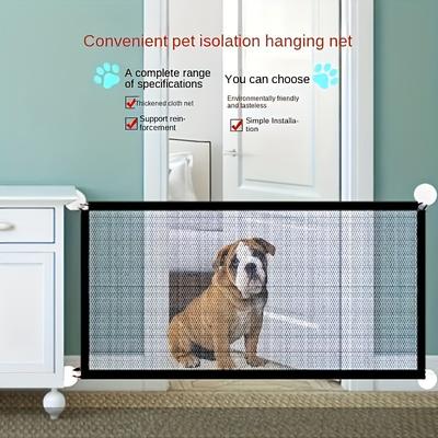 Сетка для ограждения для собак, барьер для домашних животных Isolati Network, складная дышащая сетка, ограждение для игр, безопасности для собак, дверной проем, товары для домашних животных, защита