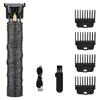 Мужская электрическая машинка для стрижки волос с зарядкой через USB, беспроводная электрическая машинка для стрижки волос, триммер для бритья, триммер для удаления волос
