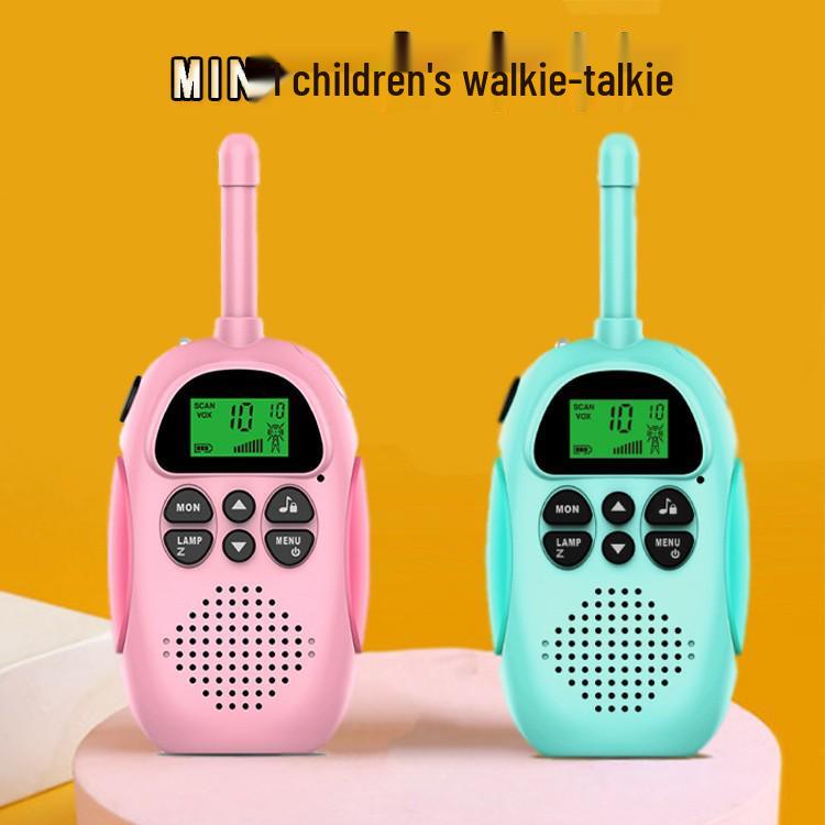 Мини-рация DJ100 для трансграничной связи: Диапазон 3 км, Интерактивная развивающая игрушка для родителей и детей