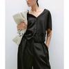MD Summer New Arrival Women's Clothing Elegant Commute Style Drape Short V Neck Short Sleeve Knitting Cardigan 5655573