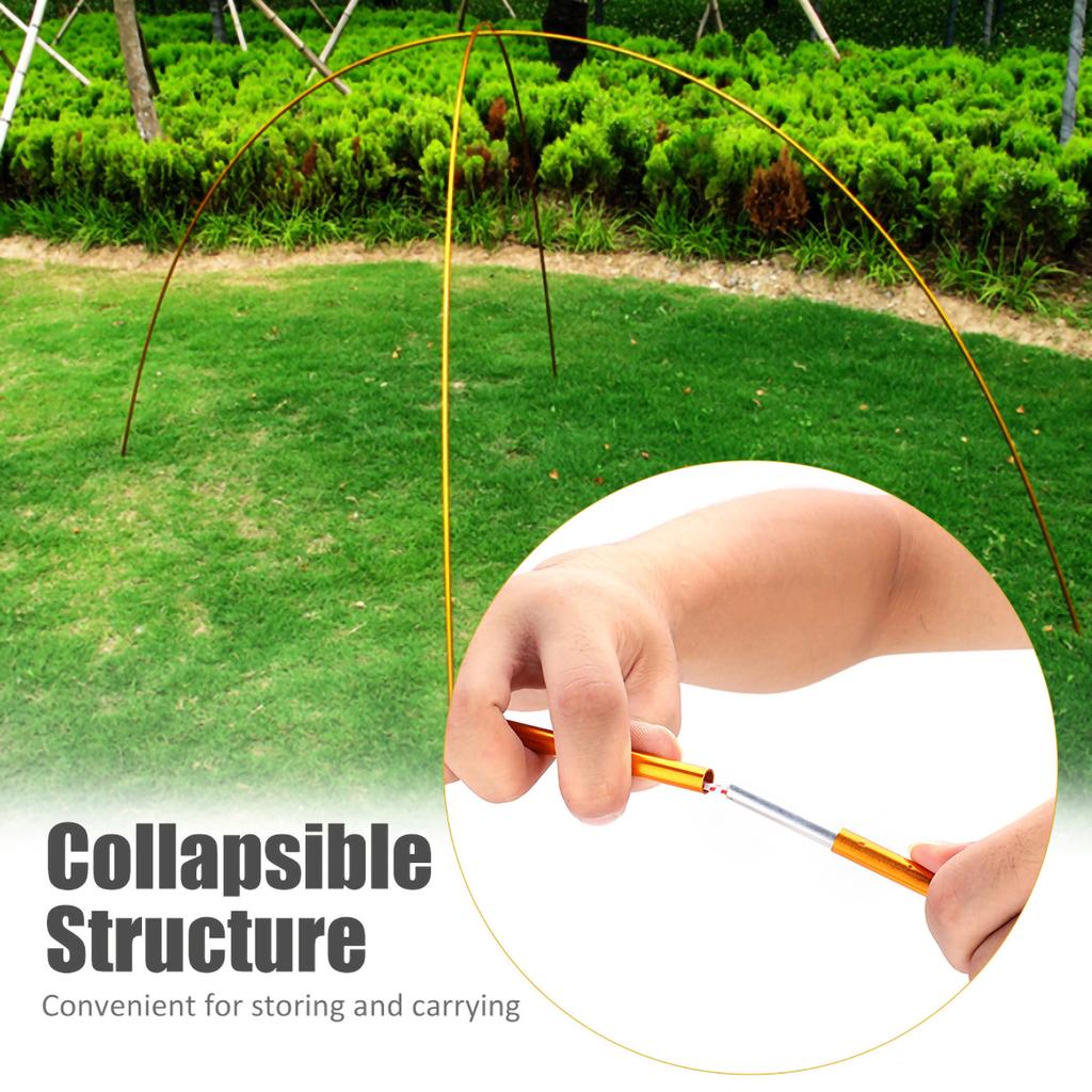 Прочный алюминиевый сплав с десятью опорными опорами, аксессуар для походов на открытом воздухе