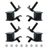 Generator Rubber Brackets Anti-Vibration Brackets Vehicle Stability Improvement Anti Vibration Rubber Mounts Replacement Parts