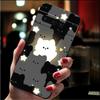 Чехол для телефона Google Pixel 10 9 Pro XL 9A 8 7 6 Pro Pixel 8A 7A 6A Pixel 8 7 6 5 Мультяшный чехол с черными кошками