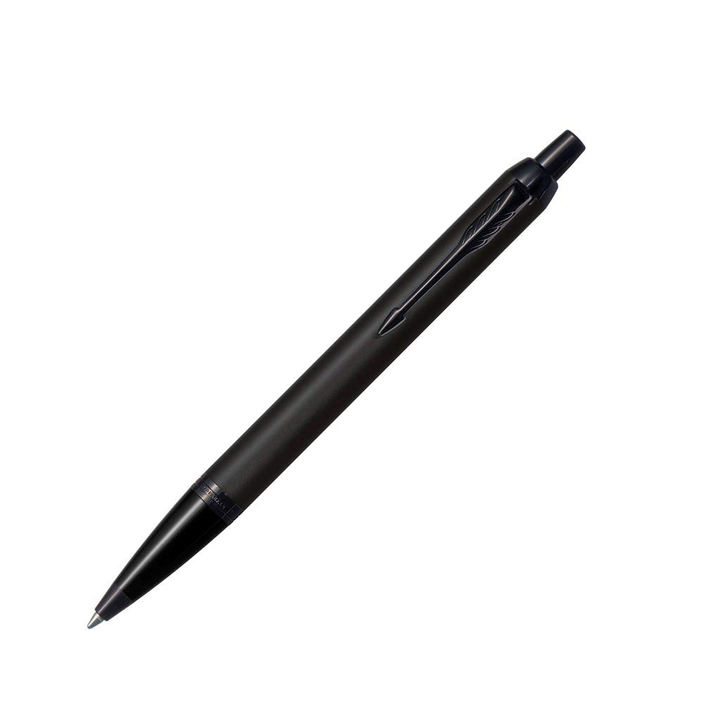 PARKER Ballpoint Pen IM Matte Black BT Medium Point with Pen Sheath Gift Box Set Regular Import 2127897Z V1d Oil-based
