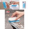 Multipurpose Kitchen Cleaning Brush With Dual Bristle Design