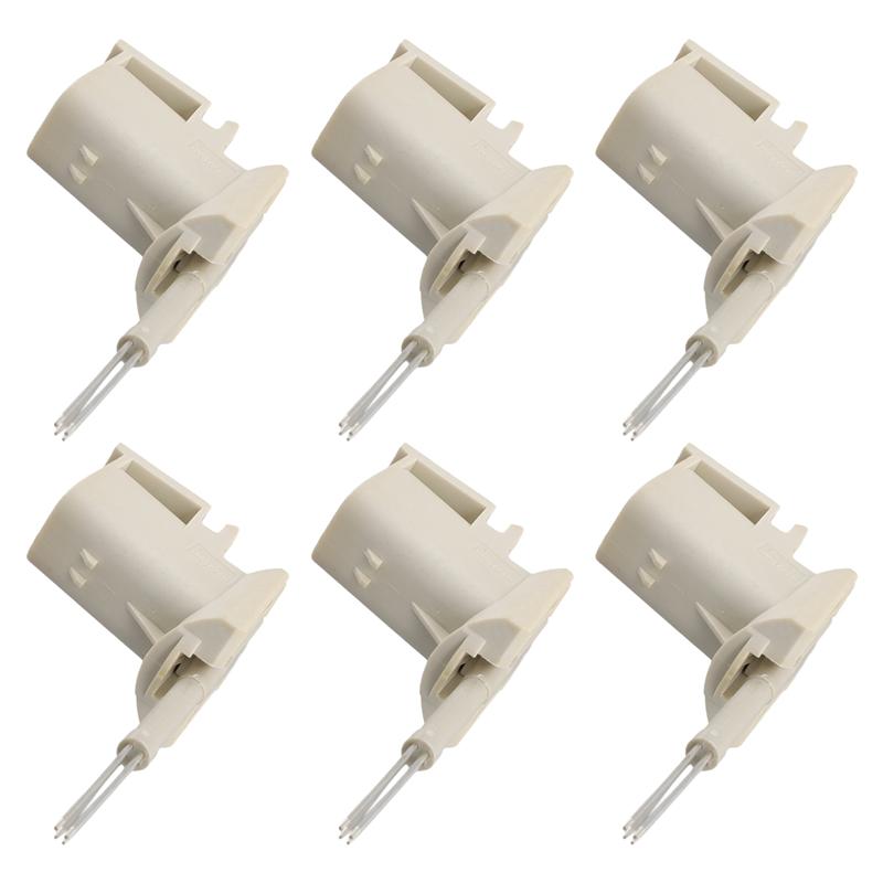 L10A 6Pcs 4Pin Car Common Rail Diesel Injector Plug 7204-0983 For Volvo Diesel Fuel Engine
