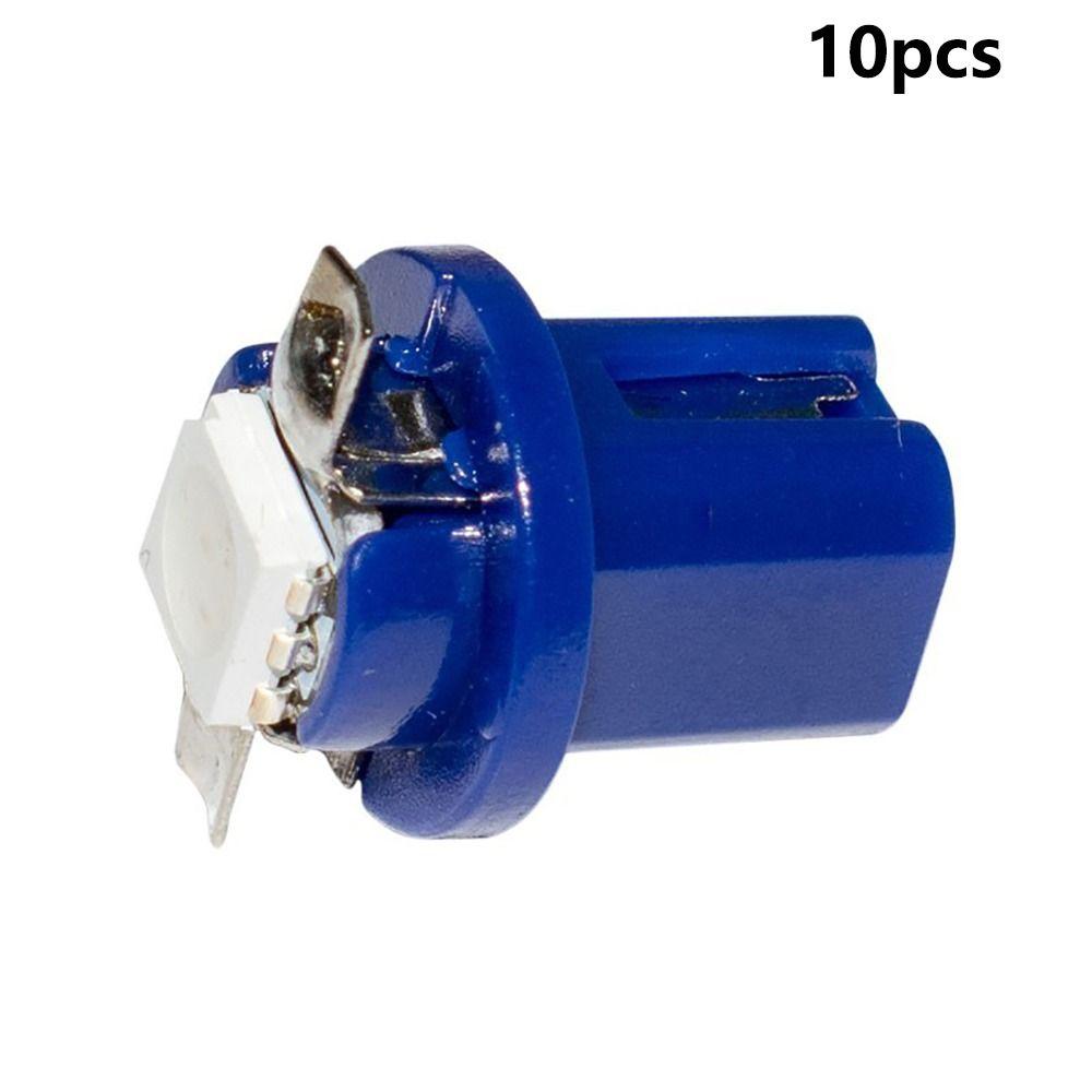 10pcs B8.5D Car Dashboard Bulb 5050SMD Auto Instrument Lamp Warning Indicator  Automotive