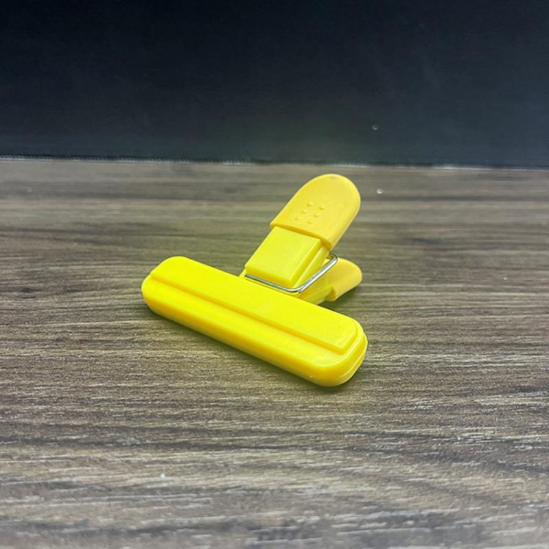 T-type fresh-keeping sealing clip household snacks moisture-proof mildew-proof sealing clip dopamine food grade plastic bag sealing clip